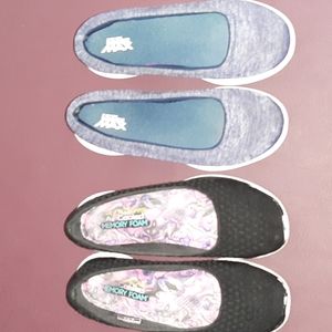 Bundle of 2 Skechers ballet shoes sz 8.5